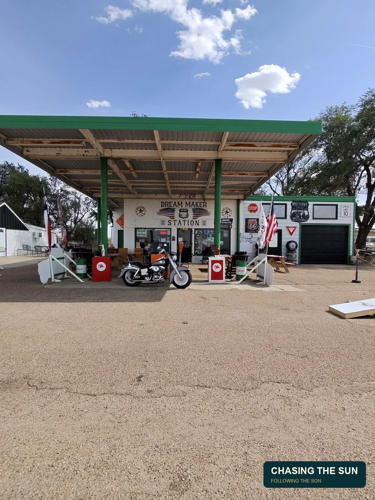 Halfway There on Route 66 in Adrian, Texas • photograph 2